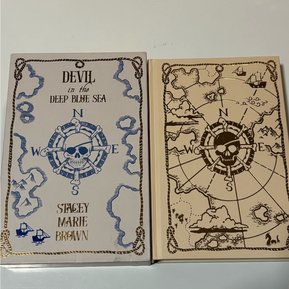 Devil in the Deep Blue Sea By Stacey Marie Brown The Bookish Box Signed Slipcase
